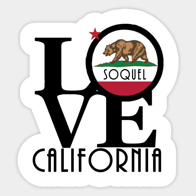 LOVE Soquel Sticker by California